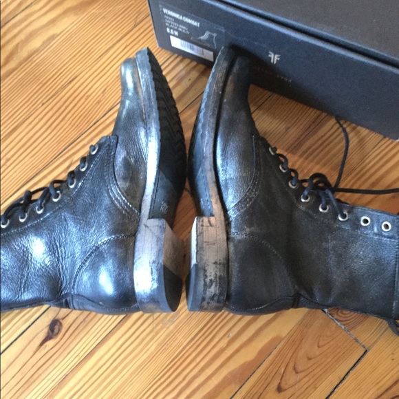 Frye Metallic Combat boots - Picture 7 of 8